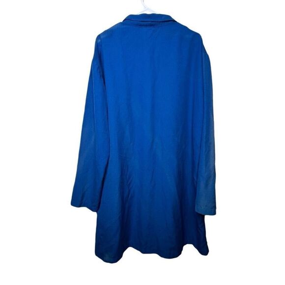 American Vintage 80s Sun Faded Shell Gas Station Lab Coat XXL - Picture 6 of 7